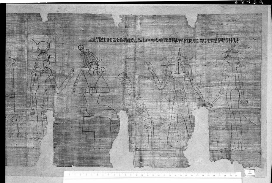papyrus funéraire - Louvre site des collections