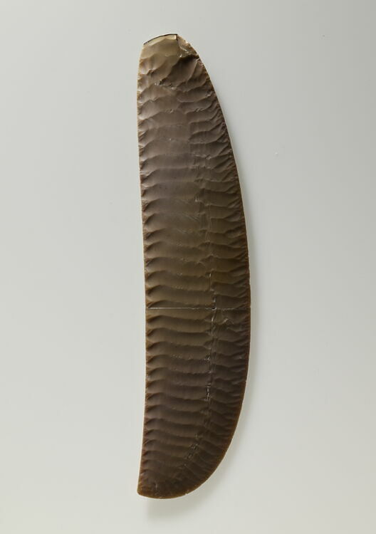 couteau ripple flake - Louvre site des collections