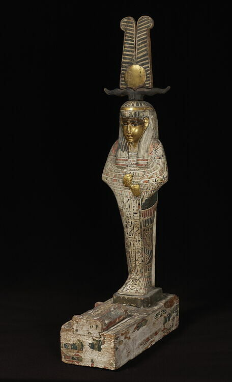 Statue De Ptah-Sokar-Osiris ; élément Momifié - Louvre Collections