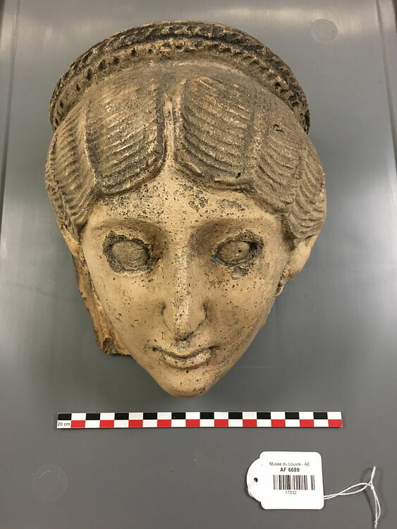 masque de momie Louvre Collections