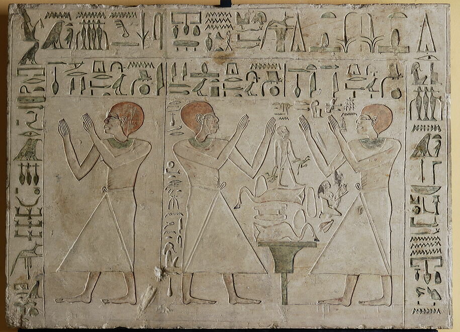 Stèle de Khéty Louvre site des collections