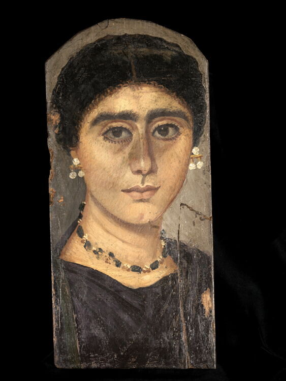 portrait de momie Louvre Collections