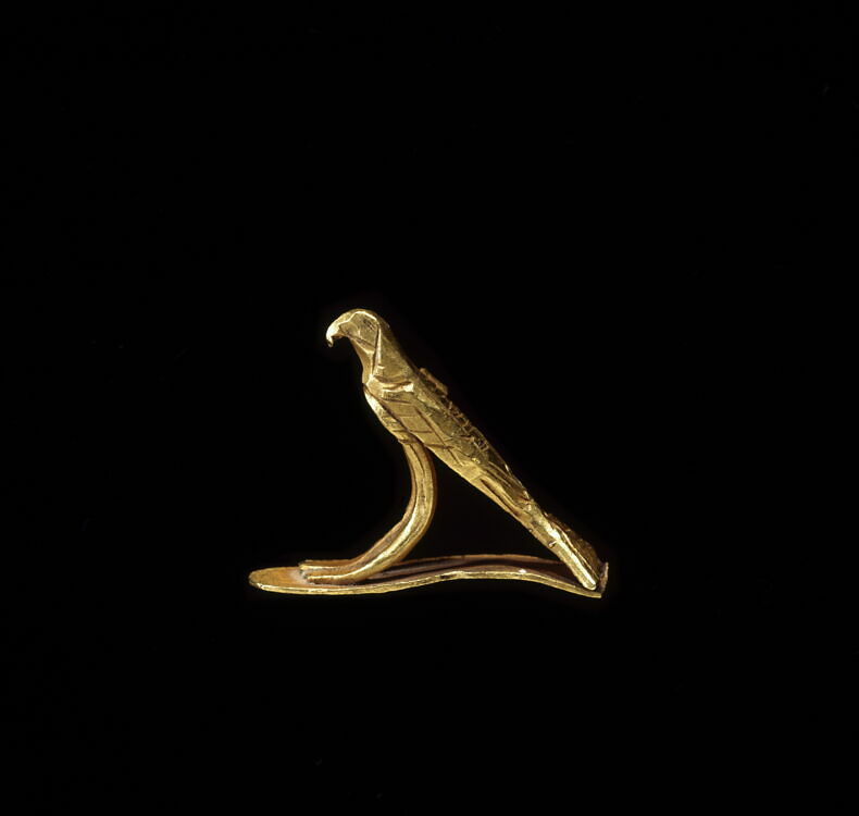 Pendentif Doré Reproduction De Musée - Bijou Vintage