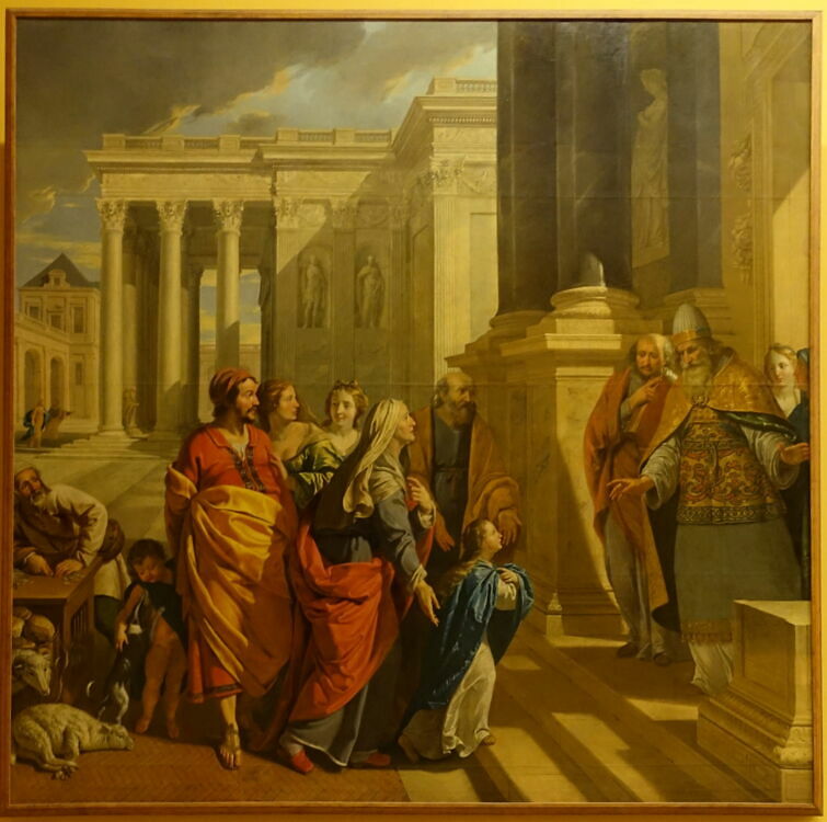 Présentation de la Vierge au Temple Louvre Collections