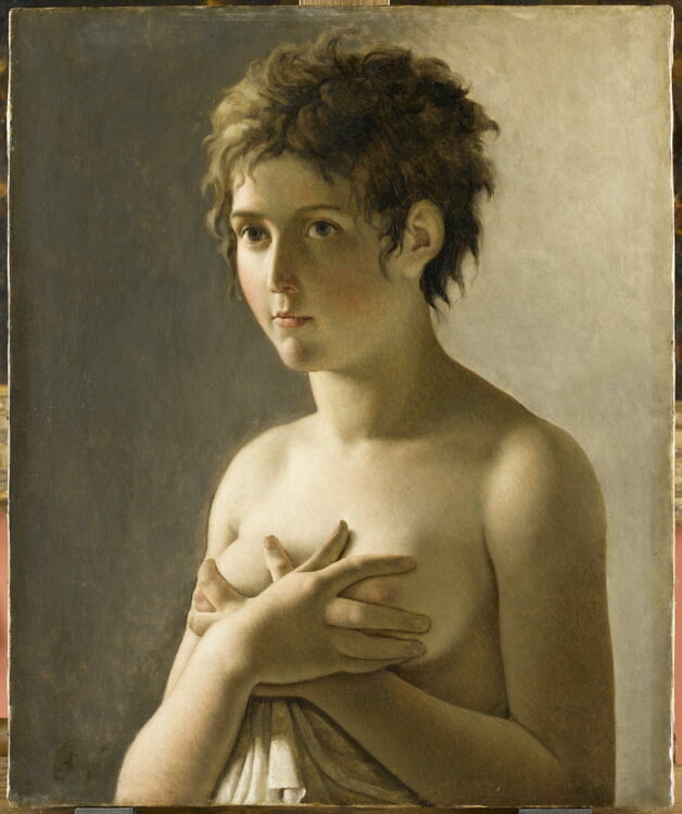 Portrait of a young girl