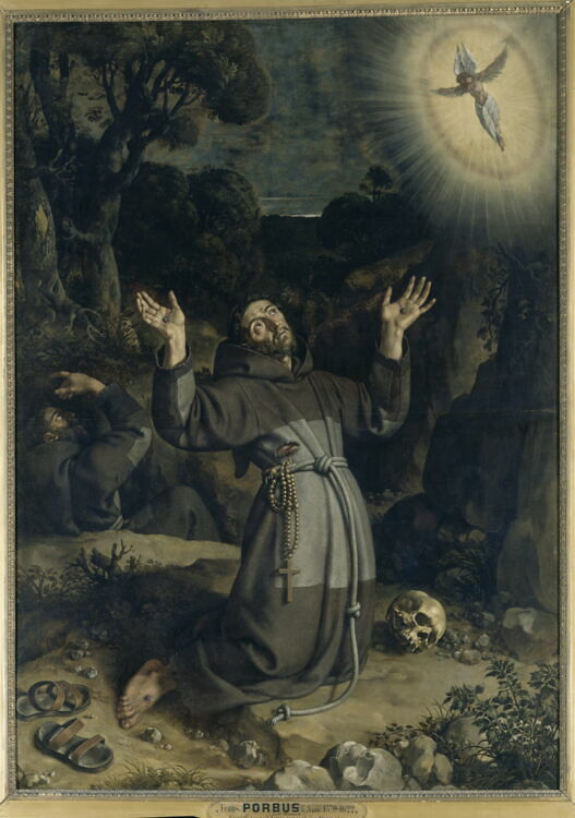 Saint François d'Assise recevant les stigmates Louvre Collections