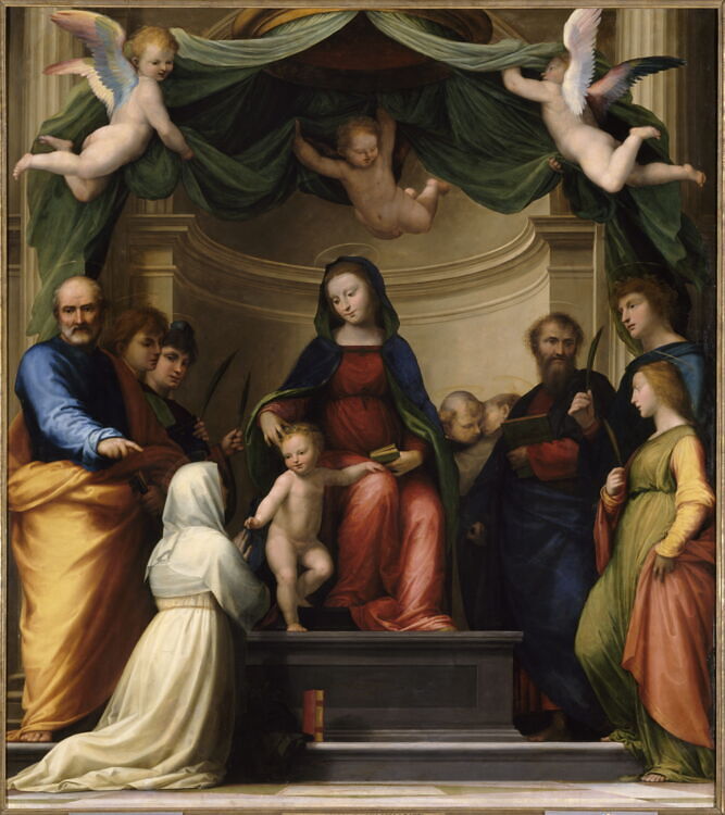 The Mystic Marriage of Saint Catherine of Siena