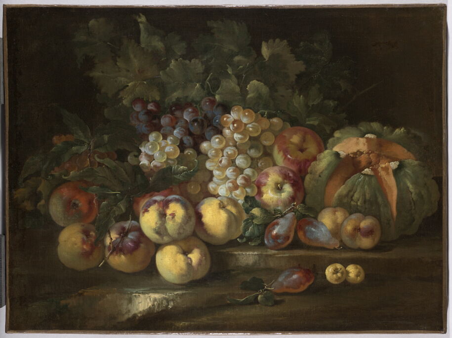 Still-Life with Grapes and Apples