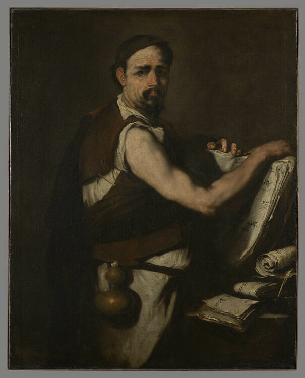 Philosopher with a Flask on His Belt