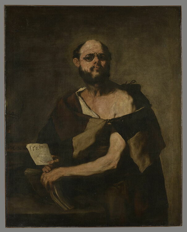Philosopher with Eyeglasses