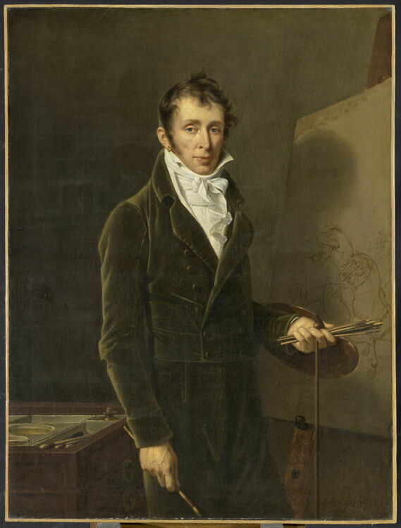 Portrait of Carle Vernet
