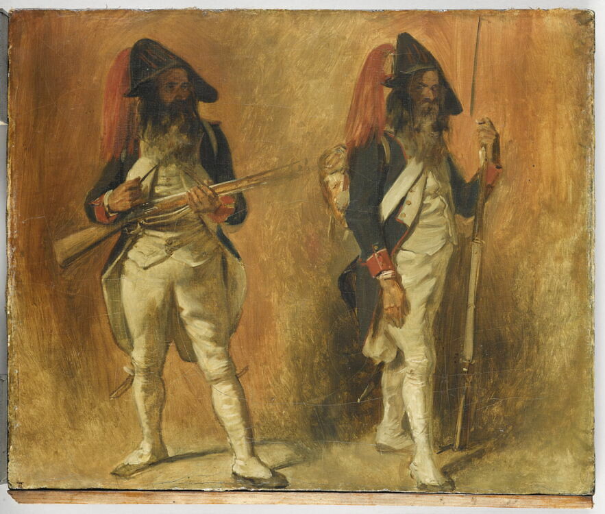 Fantassins de la Première République Louvre