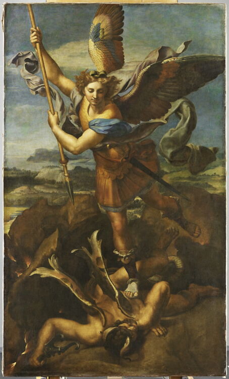St. Michael Vanquishing Satan