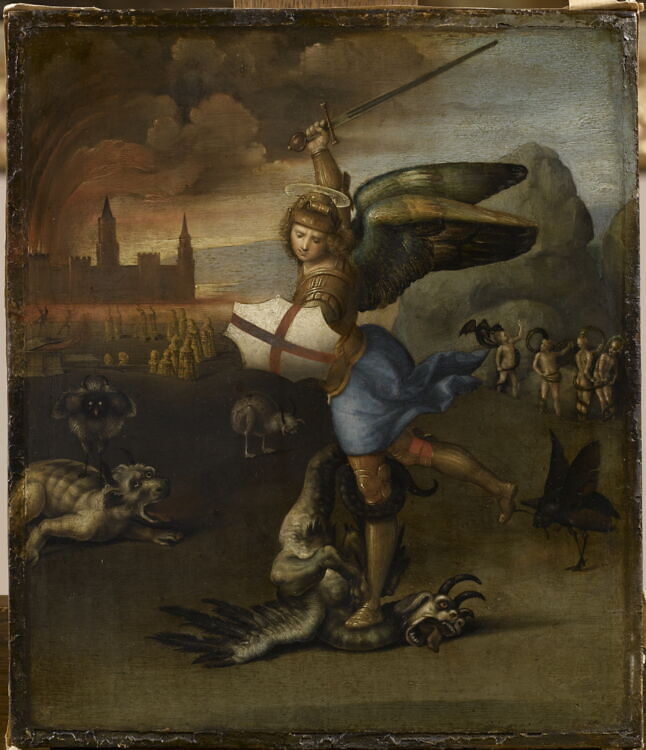 Saint Michael Vanquishing Satan