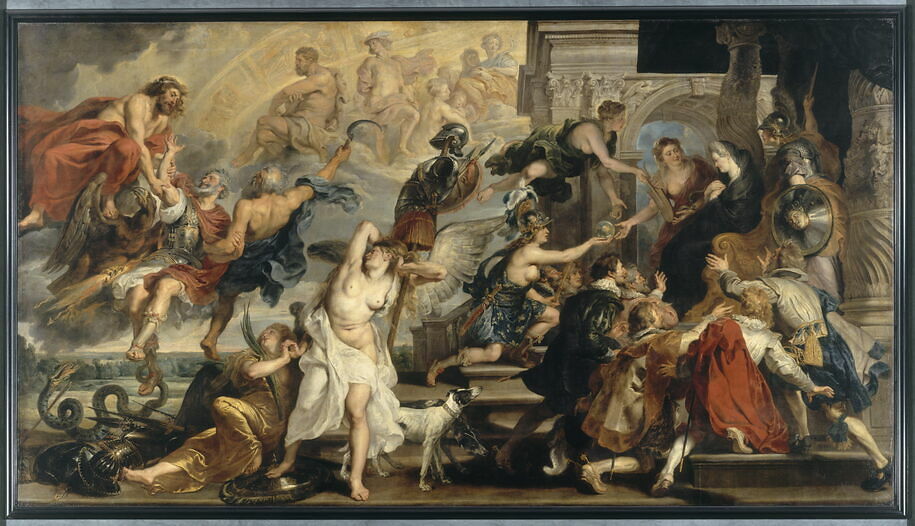 The Apotheosis of Henri IV and the Proclamation of the Regency of Marie de Médicis