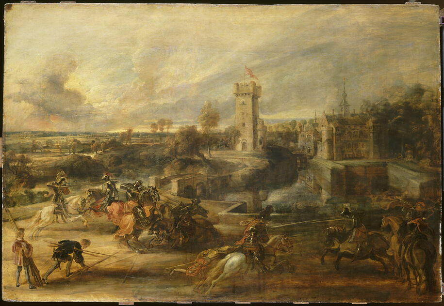 Tournament near the Moats of the Château de Steen