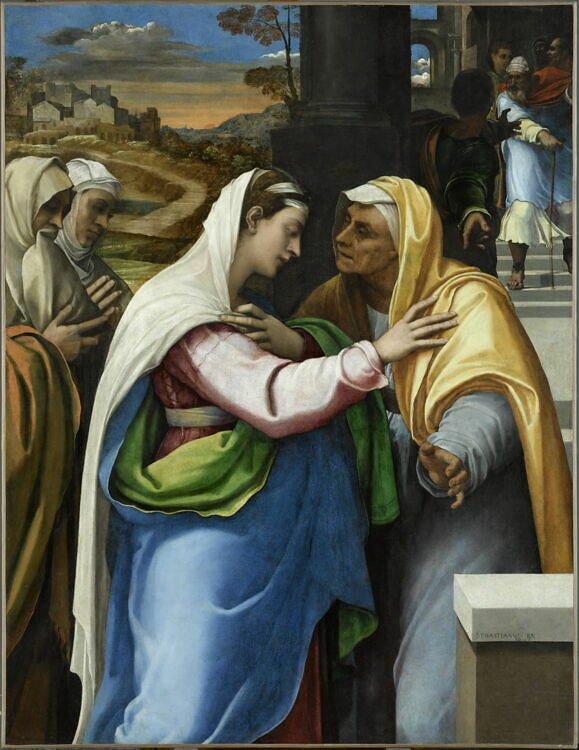 La Visitation Louvre Collections