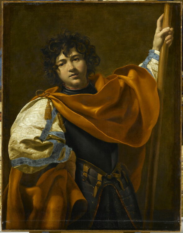 Jeune homme en armure Louvre Collections