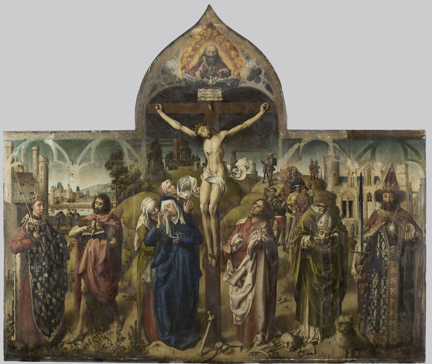 Paris Parliament Crucifixion