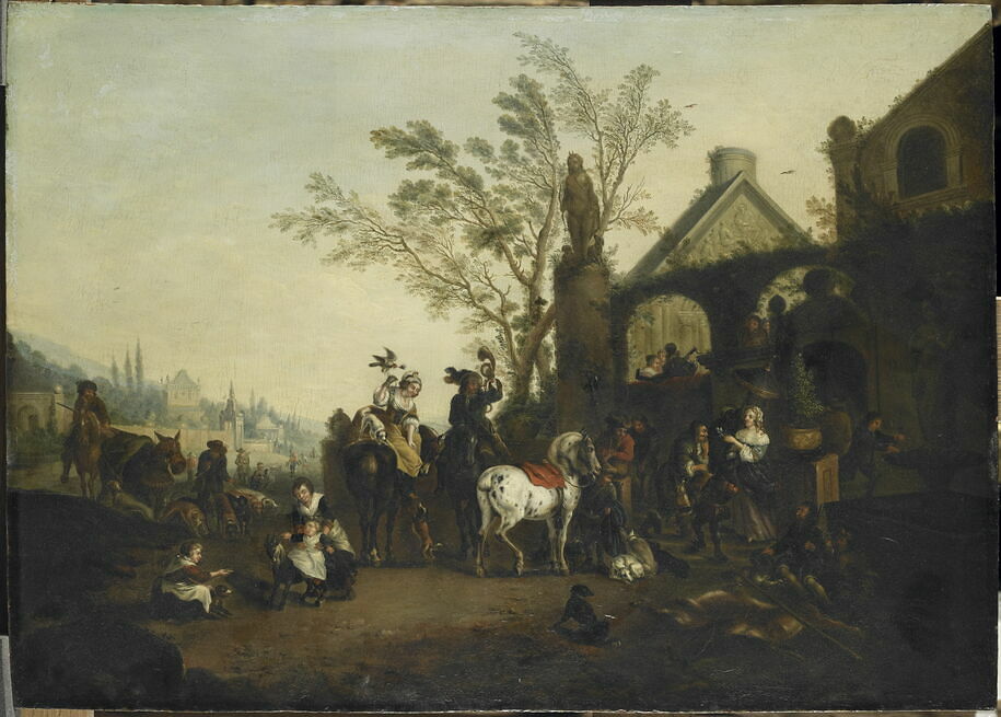 Retour de chasse ou Le Présent du chasseur - Louvre Collections