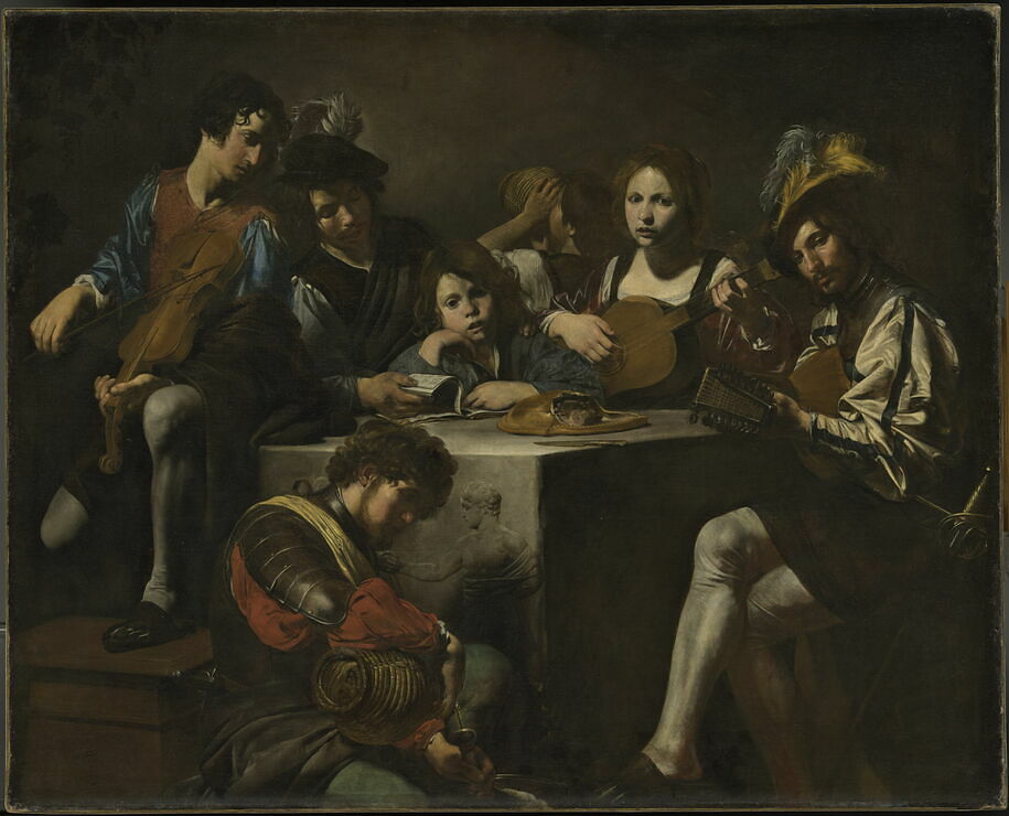 Concert with a Bas-relief