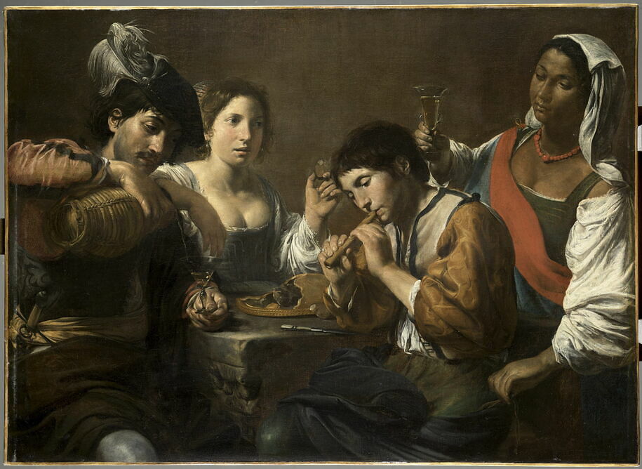 Musician and Drinkers