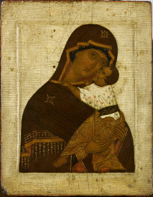 Vierge de Tendresse (Oumilénié) - Louvre site des collections