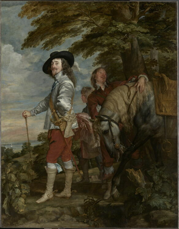 Charles I at the Hunt