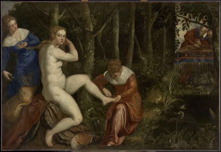 Susannah Bathing