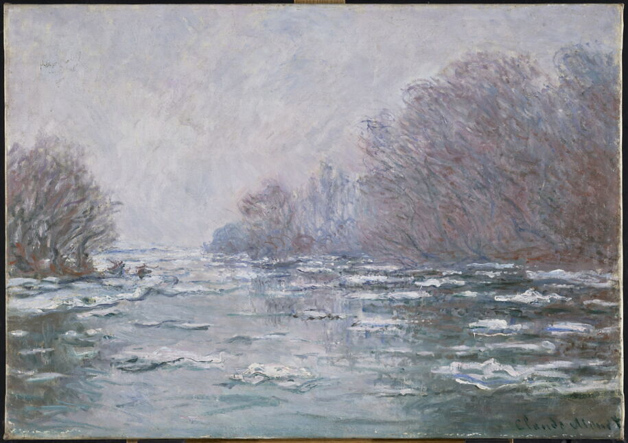 The Breaking up near Vétheuil