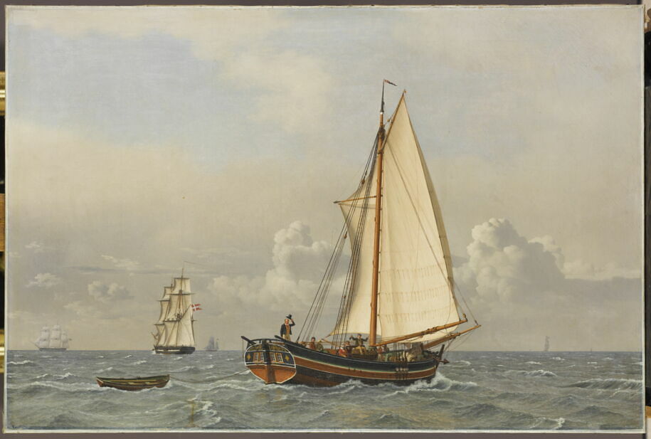 A Sloop with Passengers