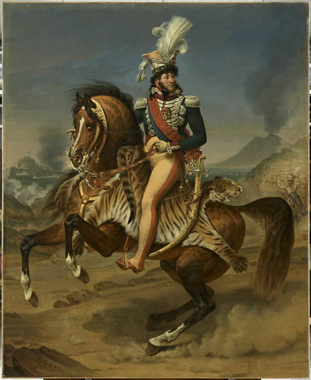 Equestrian portrait of Joachim Murat