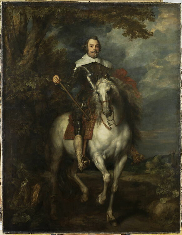 Equestrian portrait of Francisco de Moncada