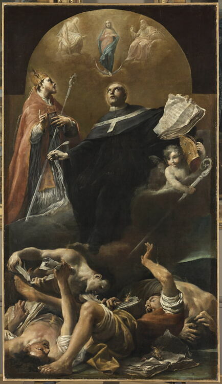 The Immaculate Conception with St. Anselm and St. Martin