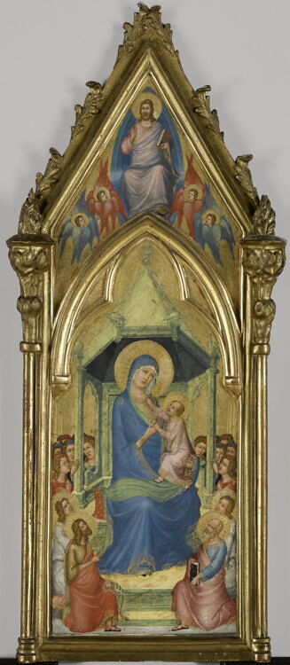 Madonna and Child Enthroned