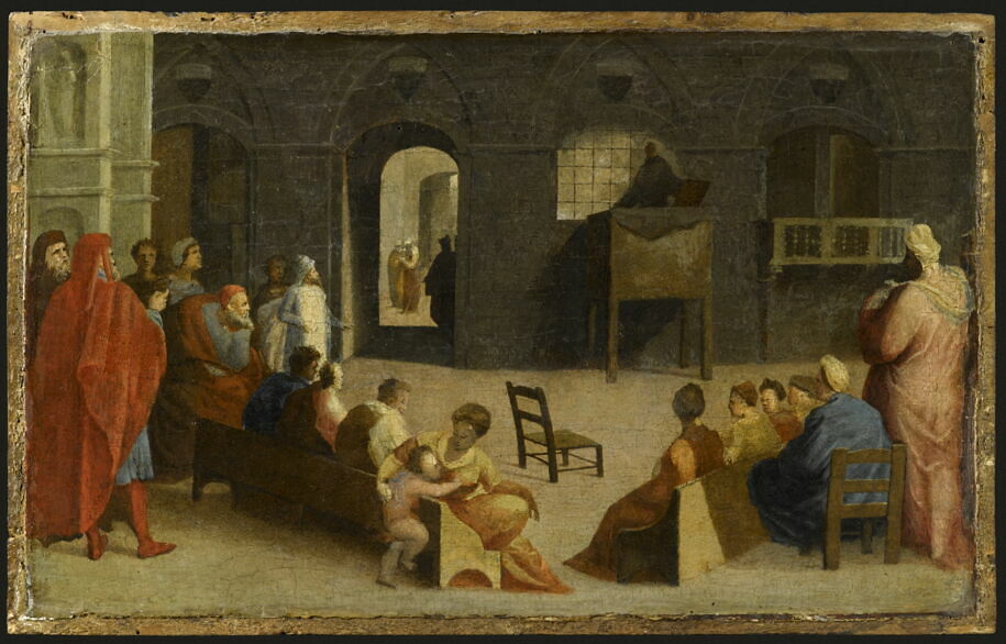 The Sermon of Saint Bernardino of Siena