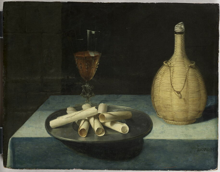 Still-Life with Wafer Biscuits