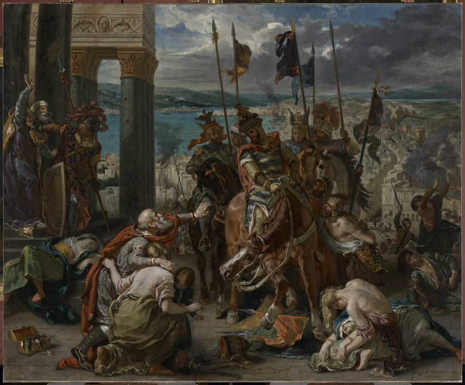 Entry of the Crusaders in Constantinople