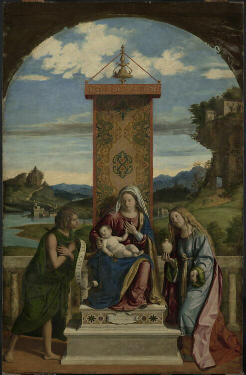 Madonna and Child with John the Baptist and Mary Magdalene