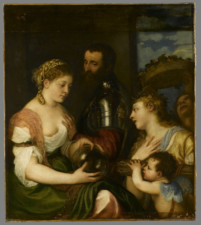 Allégorie conjugale (Allégorie de la séparation?), dit à tort