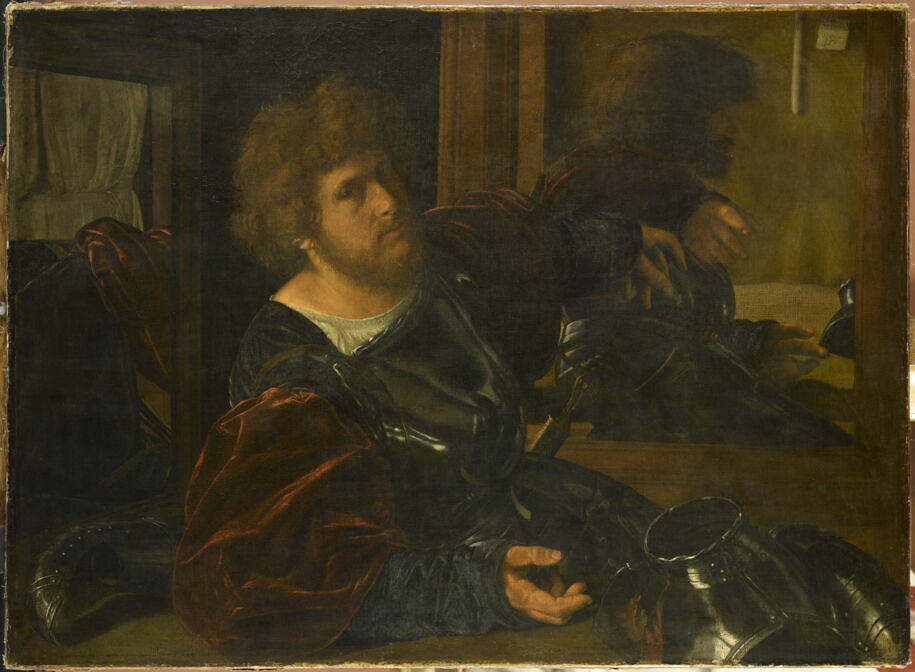 Portrait of a Clad Warrior