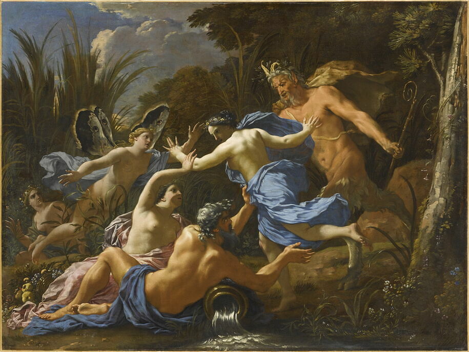 Pan et Syrinx - Louvre Collections