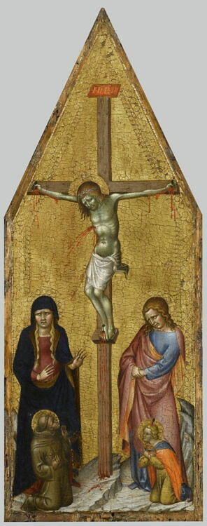 Calvary with St. Francis of Assisi and the Young St. Vitus