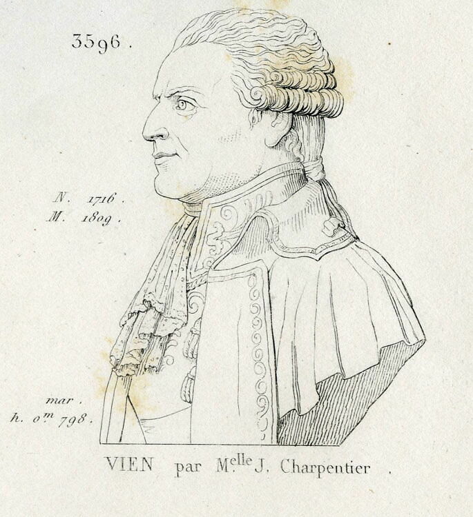 Le comte Joseph Marie Vien Louvre Collections