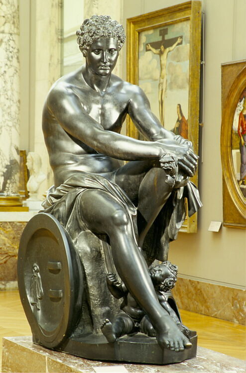 Mars seated