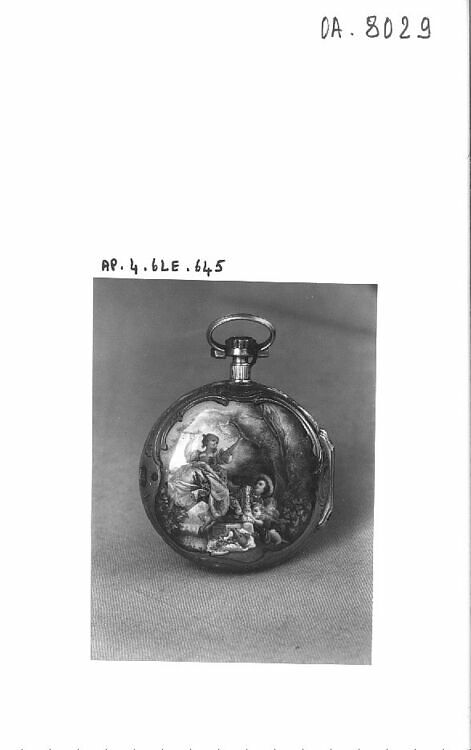 Mouvement De Montre à Coq LEFEBVRE ET ZELLE - Montre De Poche XVIIIe Siècle, à Réviser