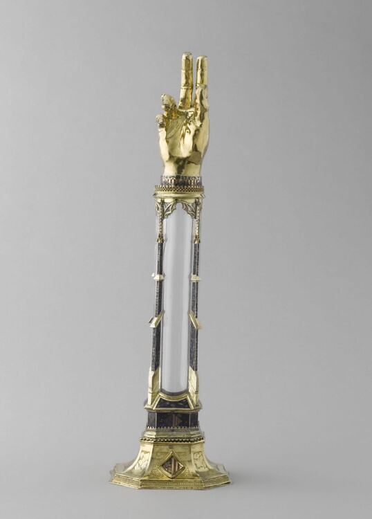 Reliquary arm of Saint-Louis of Toulouse