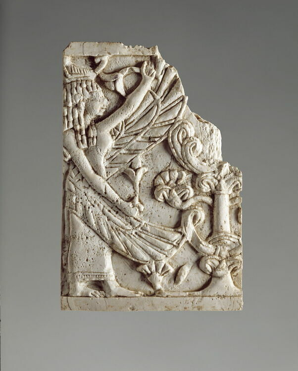 Plaque fragment: Egyptian-style scene