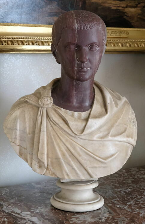 statue en buste - Louvre site des collections