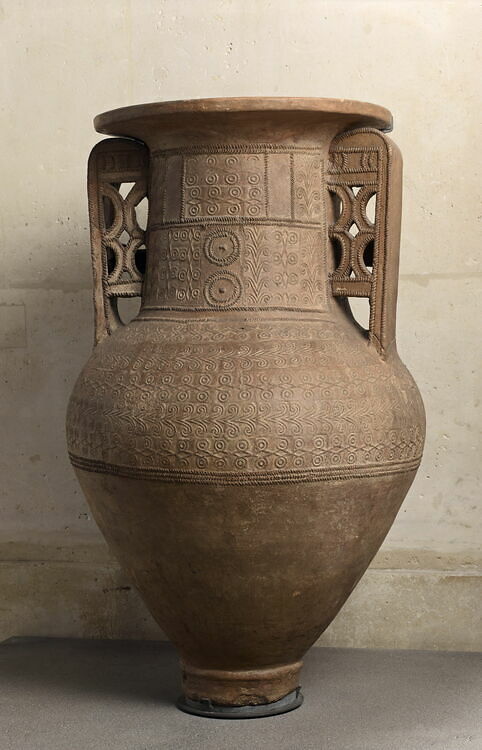 Pithos orientalisant à reliefs